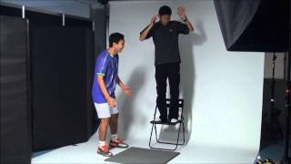 Team Yonex Take The Power Cushion Test [upl. by Glendon854]