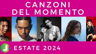 CANZONI DEL MOMENTO 🍉 ESTATE 2024 ☀️Tutti i tormentoni [upl. by Narruc]