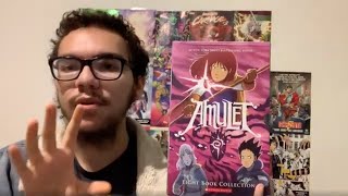 Amulet 8 Book Collection Graphic Novel review Comic47vlogs [upl. by Steep]