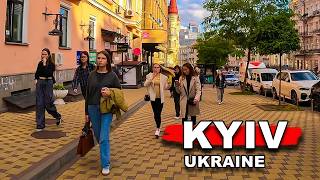 Kyiv Ukraine 🇺🇦  Fall 2024  4KHDR Walking Tour [upl. by Felisha]