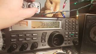 W1AW Digital bulletin received on 80 meters Shortwave [upl. by Mungo]