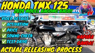 HONDA TMX 125 2024 MODEL  ACTUAL RELEASING PROCESS [upl. by Swarts]