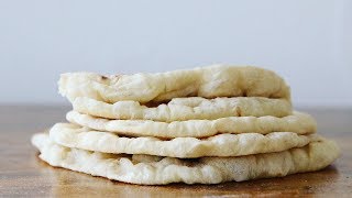 HOMEMADE FLATBREAD RECIPE  low waste series [upl. by Idell2]