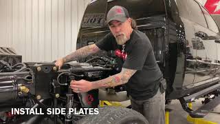 2019 RAM 3500 1012quot Rear Lift Kit Installation [upl. by Bohlin]