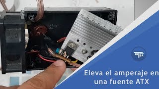 Tutorial para elevar amperaje fuente ATX [upl. by Suk]