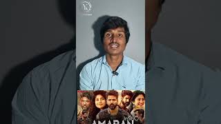 Amaran tamil movie review Major Mukundan biometric❤️ yathartham [upl. by Yniattirb]