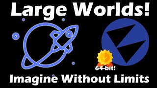 OUTDATED FLAX ENGINE 16 Build the entire universe Flax Engine with Large Worlds [upl. by Weil265]