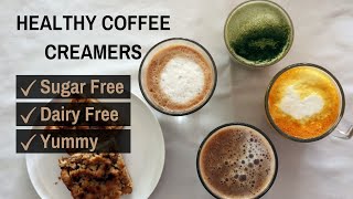 HEALTHY ALTERNATIVES TO COFFEE CREAMERS  Vanilla Coffee Creamer Recipe [upl. by Nettle896]