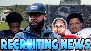 🚨 Jackson State Football Latest Recruiting News And Commits ‼️ [upl. by Aidne]