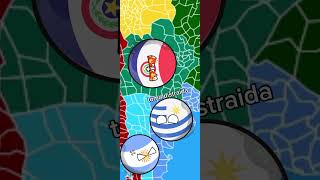 Vídeo de countryballs parte 1 o Paraguai e o Uruguai dominaram a Argentina [upl. by Hyman]