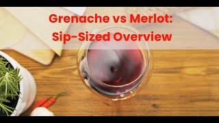 Grenache vs Merlot Quick Sip [upl. by Olpe]