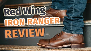 Red Wing IRON RANGER REVIEW American Heritage Icon  BootSpy [upl. by Oloap]