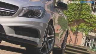 Mercedes A45 AMG Driving amp Sound [upl. by Gnal332]