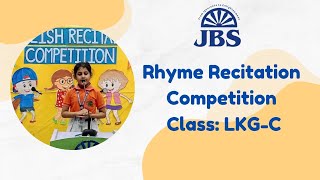 Rhyme Recitation Competition  Class  LKGC [upl. by Sidran]