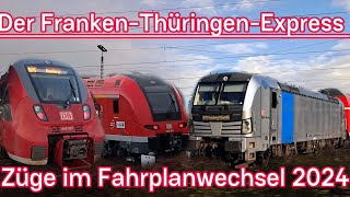 Die neuen Züge am FTX im Fahrplanwechsel 2024  Alex Eisenbahn Träume [upl. by Marris]