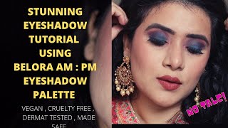 NEW BELORA AMPM EYESHADOW PALETTE REVIEW  MULTIPLE USES  STUNNING EYEMAKEUP TUTORIAL DRSMILEUP [upl. by Nilak382]