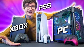 Gaming PC or Next Gen Console Xbox Series X vs PS5 vs PC Gaming AD [upl. by Zysk]