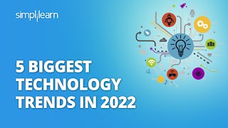 5 Biggest Technology Trends in 2022  New Technologies 2022  Shorts  Simplilearn [upl. by Akiras]