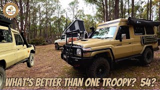 DID SOMEONE SAY TROOPYS Heres a truckload OVERLANDING AUSTRALIA [upl. by Evette835]