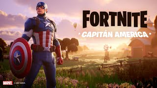 Llega el Capitán América  Fortnite [upl. by Htebiram]