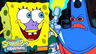 1 HOUR of SpongeBob Saving The Day 💥  SpongeBobOfficial [upl. by Inilahs]