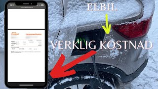 Kostnad Per Mil Verkliga Siffror  ElBil  Volvo XC40 Recharge MY 2024 [upl. by Chavey]