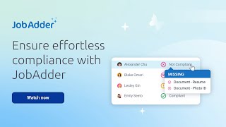 Effortless compliance with JobAdder [upl. by Assyram]