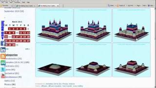 An Animated Melting Snow Castle Model in Excel [upl. by Niccolo671]