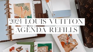 2024 Louis Vuitton Agenda Refills  Medium Functional amp Small Daily Agenda Refill [upl. by Tierell526]