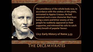 Stupid Ancient History GCSE 29 The Decemvirates [upl. by Allicerp]