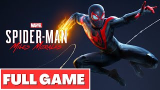 SPIDERMAN MILES MORALES Gameplay Walkthrough FULL GAME  No Commentary [upl. by Bow]