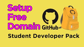 Free Domain and Web Hosting with GitHub Student Developer Pack and Namecheap [upl. by Libbey]