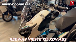 🔍 Review Completa de la KEEWAY VIESTE 125 XDV ABS 🚀 ¡Descúbrela [upl. by Airdnaid]