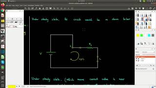 Transient analysis introduction with RL circuit  in Malayalam [upl. by Etteuqaj62]