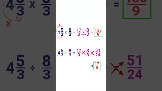 multiplicacion y division de fracciones con enteros [upl. by Eibbed]