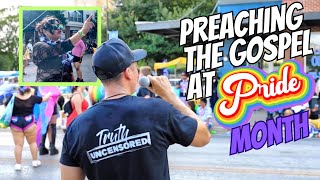 🎤Preaching The Gospel Of JESUS Inside The San Antonio GAY PRIDE FESTIVAL 🌈2024 [upl. by Aisyle]