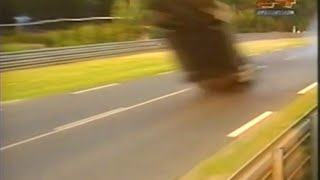 24h of Le Mans 1999 Huge crash Dumbreck SpeedVision [upl. by Rudd]