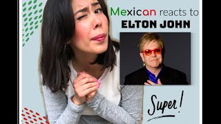 Mexican reacts to Elton Johns music [upl. by Ydak]