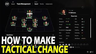 How to Make a Tactical Change in EA FC 25 [upl. by Bronwen]