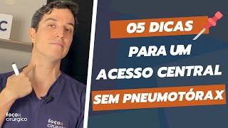 O caminho para minimizar as chances de pneumotórax no acesso venoso central [upl. by Pudendas]