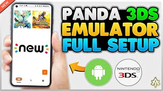 🔥 NEW 3DS EMULATOR FOR ANDROID  PANDA 3DS ANDROID SETUP amp BETA REVIEW [upl. by Riva]