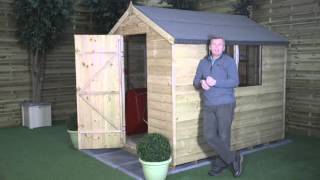 Pressure Treated Overlap Sheds from Buy Sheds Direct Durable amp LowMaintenance Sheds [upl. by Marigold634]