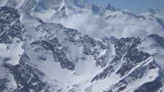 BREITHORN 3438  per il Versante SW da Egga Scialpinismo Skitouren Skialp Simplonpass [upl. by Essilec]