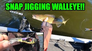 Snap Jigging Walleye [upl. by Buseck]