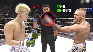 Wow Baby Face Kid Knocks Out with Somersaults Tenshin Nasukawa  Insane Knockouts [upl. by Eenel944]