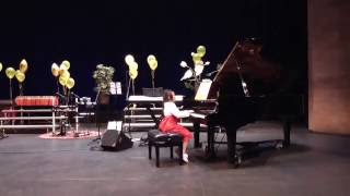 23Five Hundred Miles  piano solo by Alexis Tran 06182016 [upl. by Charleen]