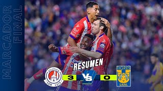 Resumen San Luis 30 Tigres  Cuartos de Final IDA  Presentado por McDonalds [upl. by Gerge]