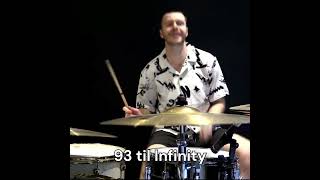 93 TIL INFINITY  SOULS OF MISCHIEF  HIP HOP DRUM COVER  RAP drums drumset drumsolo rap [upl. by Meijer277]