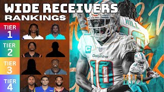 TOP 15 FANTASY WIDE RECEIVERS RANKINGS FOR 2024 🔥🏈 [upl. by Alinoel]