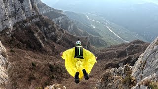 Highline  Wingsuit Flight  Italy [upl. by Eanil]